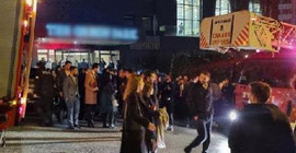 Ankara Barosu avukatlarının toplantı yaptığı otelde yangın