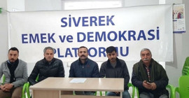 Siverek Emek ve Demokrasi Platformu kuruluşunu deklare etti