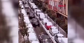 Güngören'de çakarlı düğün konvoyuna ceza yağdı