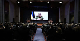 Zelenskiy ABD Kongresi'ne hitap etti: Şu anda ülkemizin ve halkımızın kaderi belirleniyor