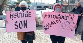 İzmir'de 'Geçinemiyoruz' diyen halk sokağa indi