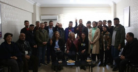 DEVA'dan istifa eden bir grup genç HDP'ye katıldı