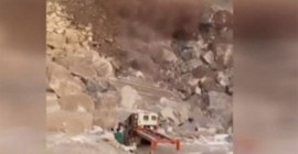 Umman'da mermer ocağı çöktü: 6 kişi hayatını kaybetti