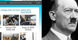 Celal Bayar Üniversitesi'nden 'Hitler'li tanıtım