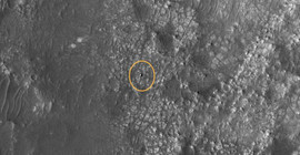 NASA'nın Mars yörüngesindeki kaşifi, minik helikopteri görüntüledi