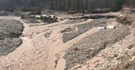 Kastamonu ile Sinop'u birbirine bağlayan 4 köprü sel nedeniyle yıkıldı