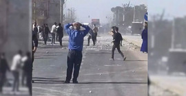 Urfa'da iki grup, yol kapatıp taşlı sopalı birbirine girdi: 14 yaralı
