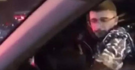 İçinde çocuk bulunan araca saldıran sürücü gözaltına alındı