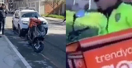 Polisin ölümle tehdit ettiği moto kurye konuştu: Durmama rağmen silah çektiler