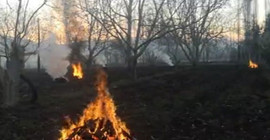 Nisan ortasında sıcaklık sıfırın altına düştü; çiftçiler nöbet tuttu