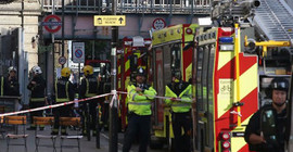 Londra metrosunda patlama