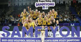 Kupa Voley'de şampiyon VakıfBank