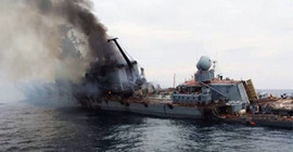 Rus savaş gemisinin vurulduktan sonraki görüntüsü yayımlandı