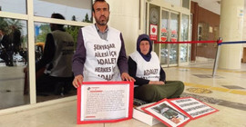 Adalet Nöbeti tutan Emine Şenyaşar 'hakaret' gerekçesiyle karakola götürüldü