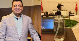 Uyuşturucu kaçakçılığından tutuklanan Akat'ın dezenfektanlarının ambalajını söktüler