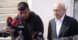 Kılıçdaroğlu'ndan elektriği kesilen aileye ziyaret