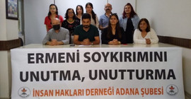 İHD: Ermeni Soykırımı 107 yıldır inkar ediliyor