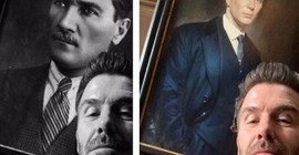 David Beckham'ın Atatürk'lü fotoğrafı montaj çıktı