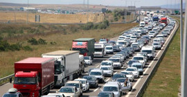 Bayram trafiği başladı