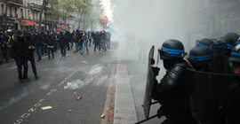 Paris’te 1 Mayıs: 54 kişi gözaltına alındı