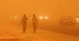 Irak'ta kum fırtınası: 400'den fazla kişi hastaneye kaldırıldı