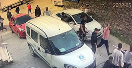 U14 ligi maçında çocuklara satırlı, silahlı saldırı