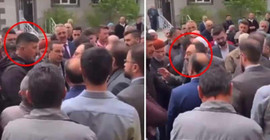 Bayramlaşmaya gelen AKP heyeti, Nevşehir'de tepkiyle karşılandı