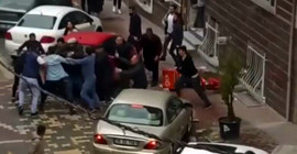 Esenyurt'ta kiracılarla ev sahipleri sokakta birbirlerine girdi