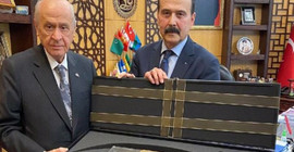 Suç örgütü lideri Kürşad Yılmaz, Bahçeli’yi ziyaret etti