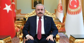 Mustafa Şentop 5 ülkenin meclis başkanlarıyla bayramlaştı