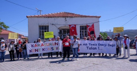 Karaburun'da GES için yapılan toplantıya halk katılmadı