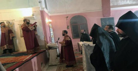 Mardin'deki Surp Kevork Ermeni Kilisesi'nde 20 yıl sonra ilk ayin