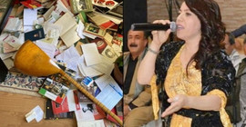 Sanatçıya ev baskını: Dengbêj Xalide darbedilerek gözaltına alındı