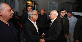 Kılıçdaroğlu, HDP Eş Genel Başkanı Sancar’a taziye ziyaretinde bulundu