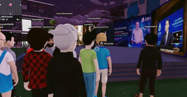 Babacan'dan bir ilk: Metaverse mitingi düzenledi