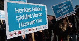 Nisan ayında 25 sağlık çalışanı şiddete maruz kaldı
