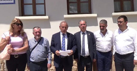 Yıldırım Kaya Köy Enstitüsü ziyaretinin sekizincisini Perge antik kentindeki Aksu Köy Enstitüsü'ne yaptı