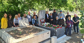 Mustafa Ekmekçi, vefatının 25. yıl dönümünde mezarı başında anıldı
