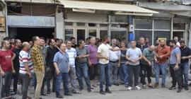 Dernek Başkanı, işçiler için zam isteyince patronun saldırısına uğradı