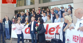Avukatların 'Adalet Nöbeti' devam ediyor: Hukuk, hepimize lazım
