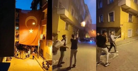 'Asker eğlencesi' maganda kurşunlarına sahne oldu
