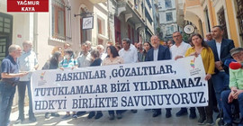 HDK gözaltıları protesto etti: Seyirci kalan herkes artık uyansın