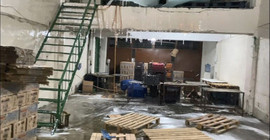 Diyarbakır'da sıvı dolum makinesi basınçla taştı; 1 kilometrelik alana şekerli madde yayıldı