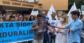 Cerrahpaşa'da sağlık çalışanına saldırı: İş bırakma eylemi yapıldı