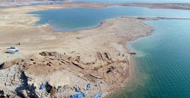 Kuraklık Dicle kıyısında 3 bin 400 yıllık kenti ortaya çıkardı