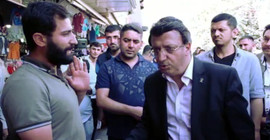 Esnafı ziyaret eden AKP’lilere tepki: Yazık ettiniz bize