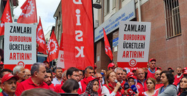 DİSK, Çalışma Müdürlüğü'ne yürüdü: Zamları durdurun, ücretleri artırın