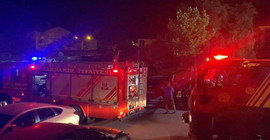 Diyarbakır'da 12 katlı binada yangın: 9 kişi dumandan etkilendi