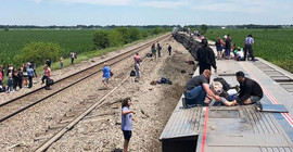 ABD'de tren kazası: İlk belirlemelere göre 3 ölü, 50 yaralı