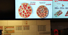 İstanbul Havalimanı'nda büyük boy pizza 530 TL